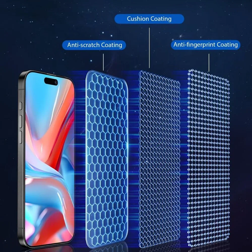 3 Pack Screen Protector for iPhone 15 Pro Max