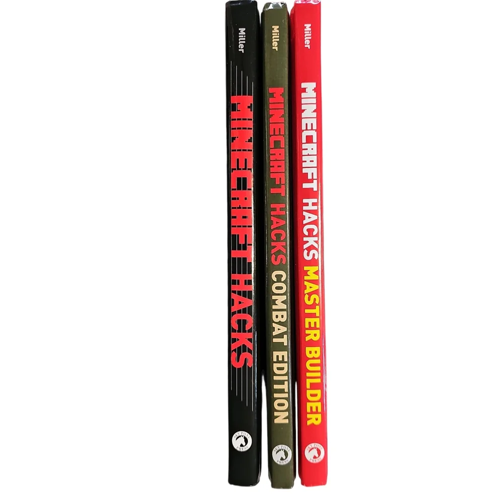 Minecraft Hacks Book Set Of 3, Hardcover, Gaming