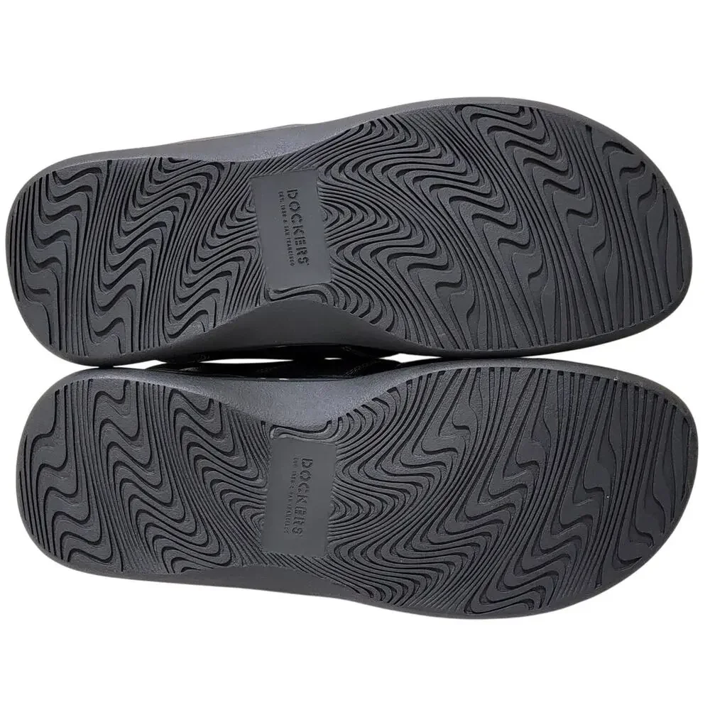 Dockers Men Slingback Fisherman Sport Sandals Shorewood Size US 9M Briar Brown