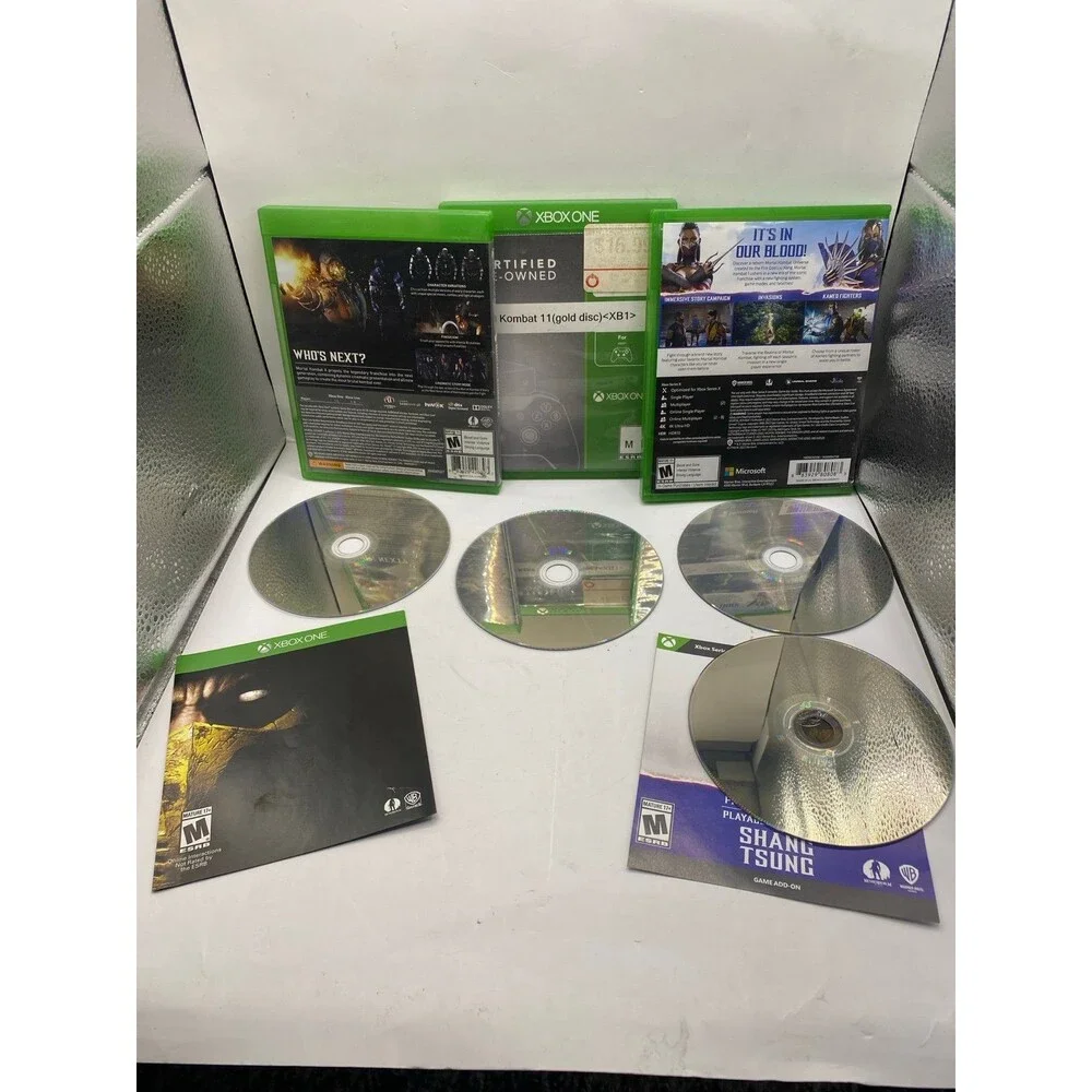 Mortal Kombat X + Mortal Kombat 11 Bundle (Xbox One) mortal Kombat 1 3 games