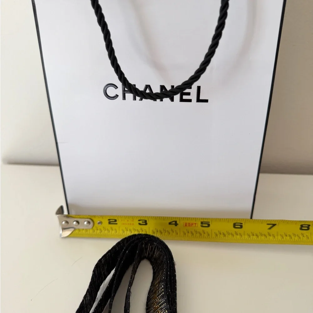 CHANEL Shopping bag Ribbon