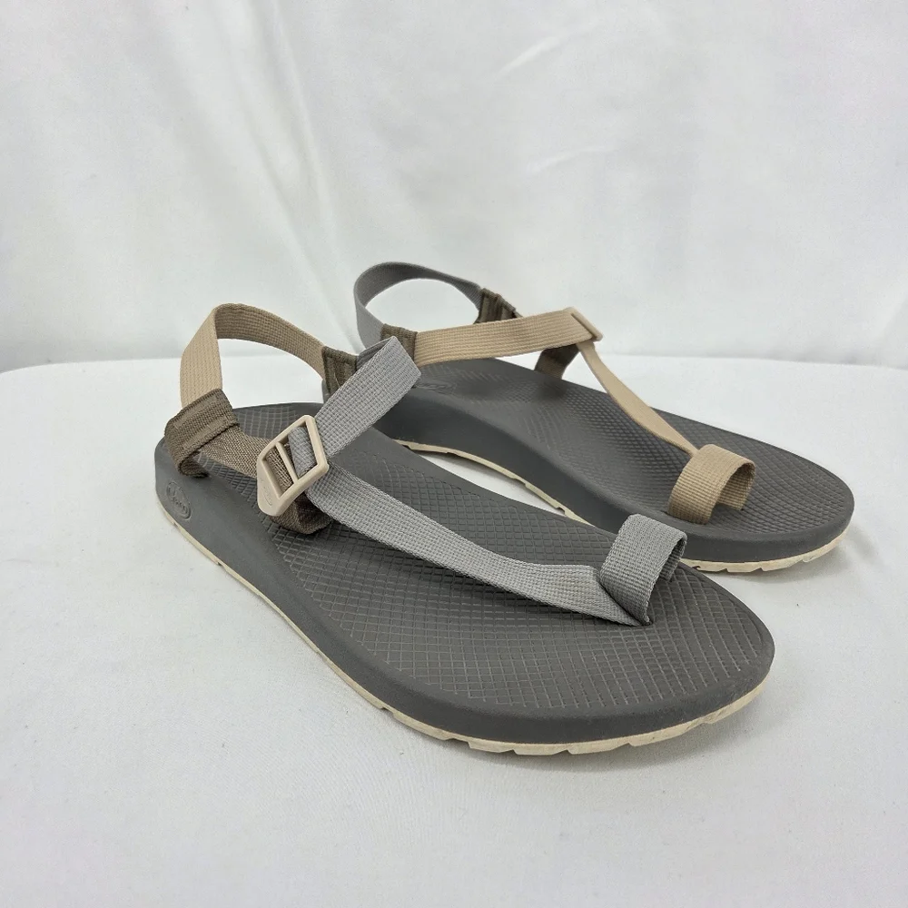 Chaco Men's Bodhi Earth Gray Sandals sz 12