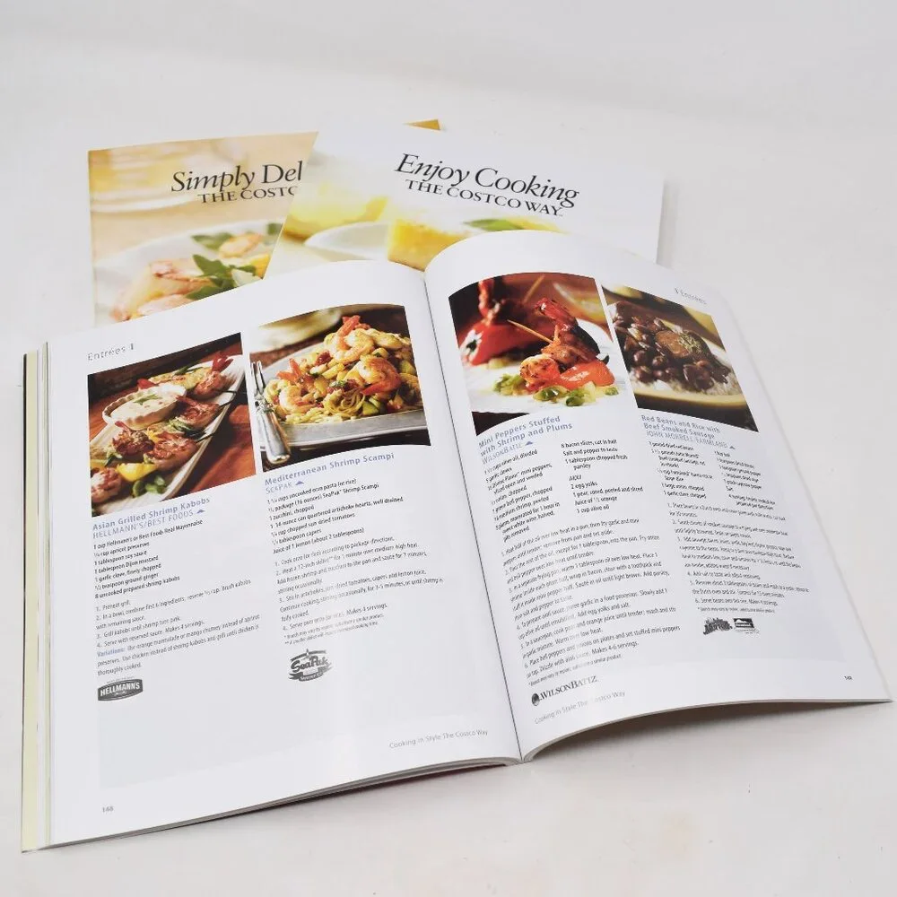 3 The Costco Way Cookbooks Recipe Simply Delicious Enjoy Cooking Style Paperback