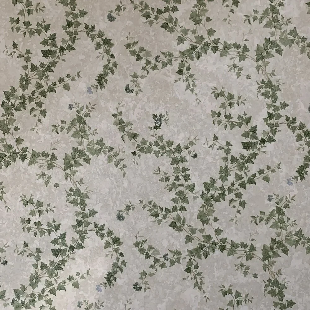IVY LEAF VINE International Vintage Prepasted Wallpaoer