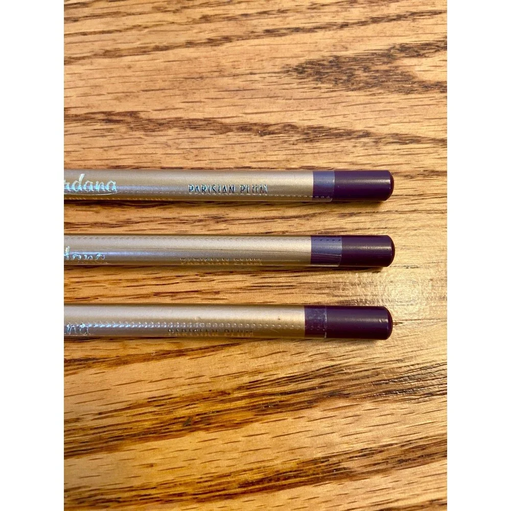 (3) Jordana Kohl Kajal Eyeliner Parisian Plum Lot 3 Sealed NEW Eggplant Purple