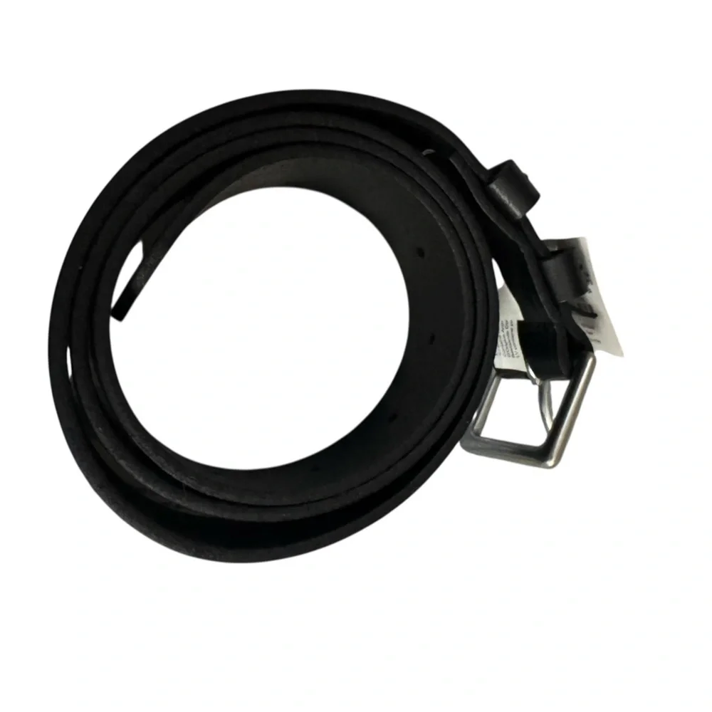 J. Crew Black Leather Men’s Belt Size 34