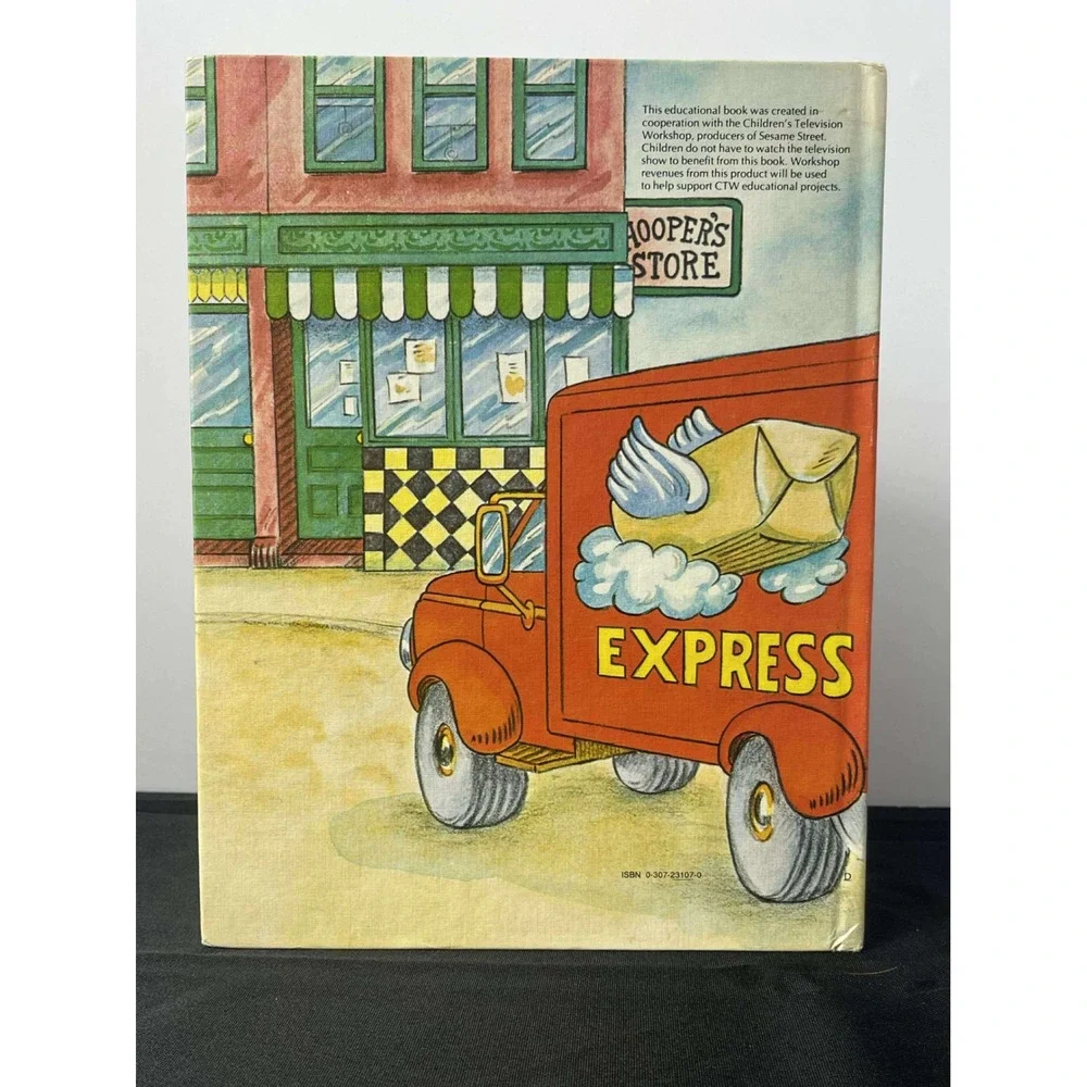 Sesame Street What Did You‎ Bring Golden Press Book Vintage
