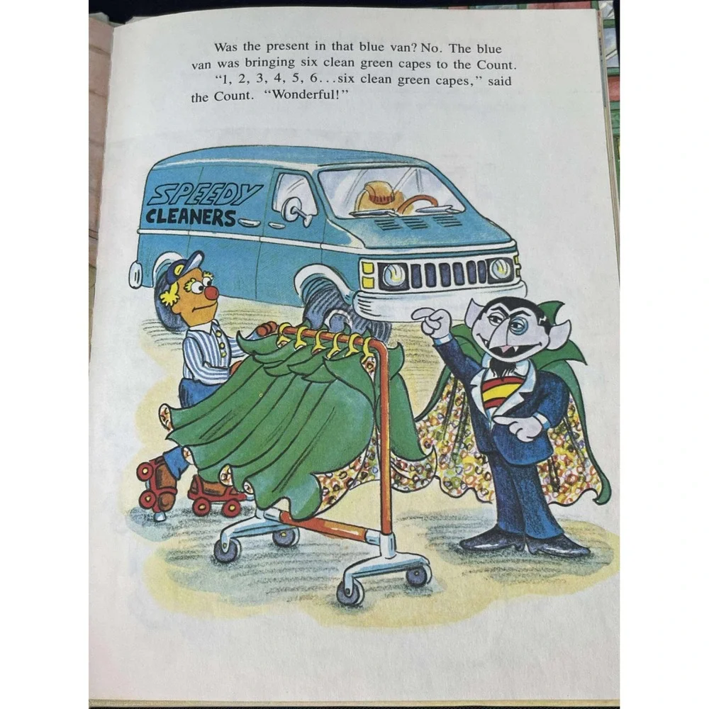 Sesame Street What Did You‎ Bring Golden Press Book Vintage