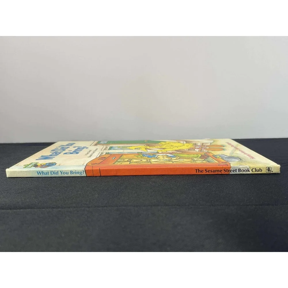 Sesame Street What Did You‎ Bring Golden Press Book Vintage