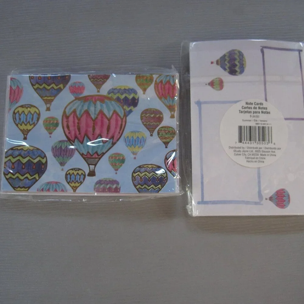 Set of 2 Tin Pails ~ 4.5 in ~ Pink with Butterflies and Blue with Flowers