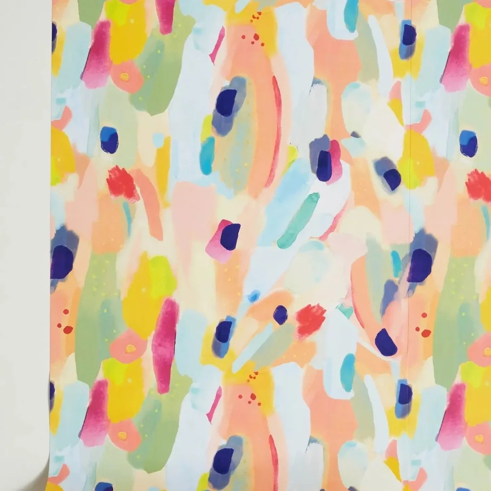 NWT Anthropologie x York Abstract Wallpaper, Single Roll, Rare, Discontinued