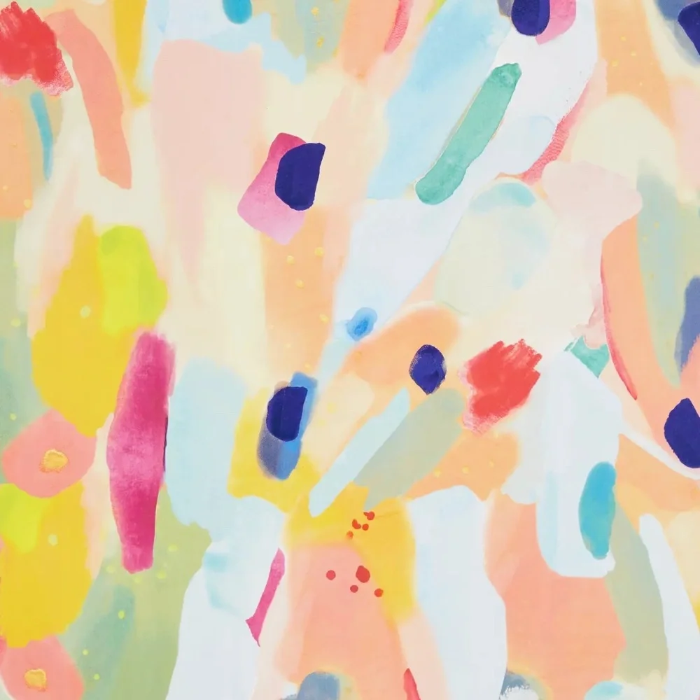 NWT Anthropologie x York Abstract Wallpaper, Single Roll, Rare, Discontinued