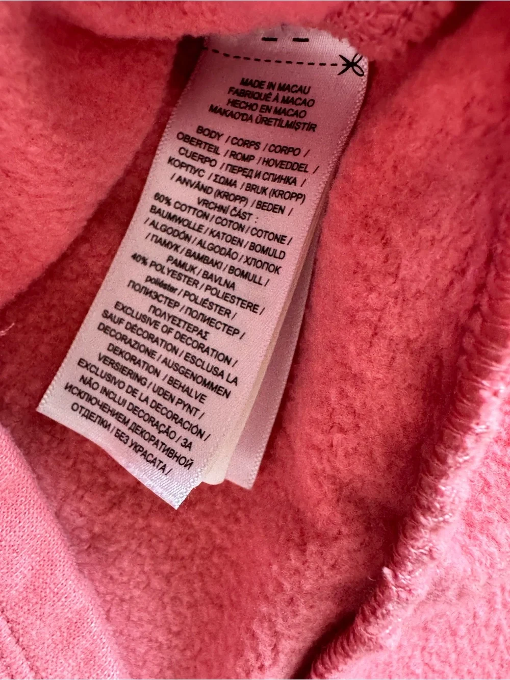 Ralph Lauren Baby Girl Pink Peplum Pony Cotton Fleece Sweatshirt