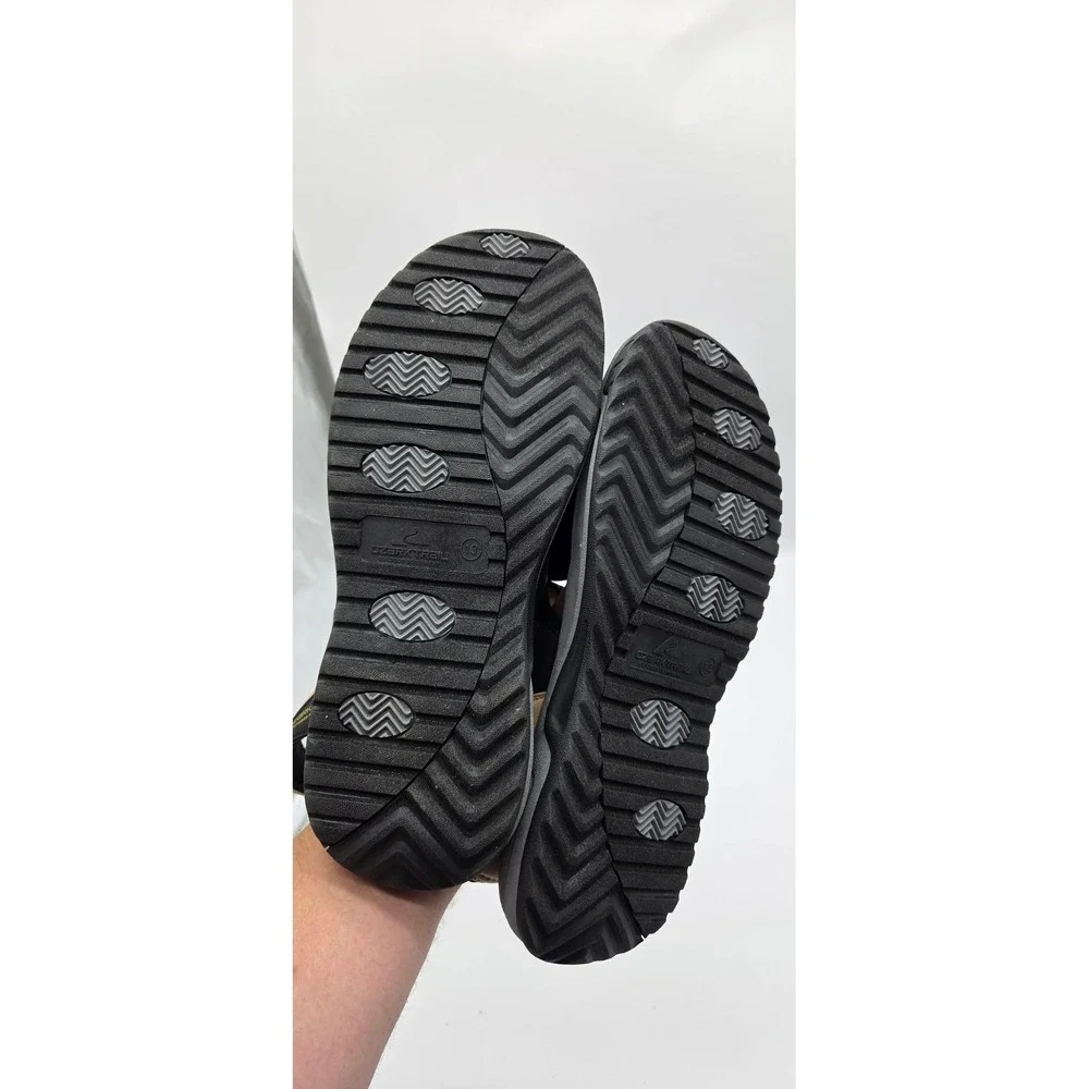 Ozark Trail Mens Trek Strap Sandals Black Tan Rugged Hiking Size 13 M OT TREK