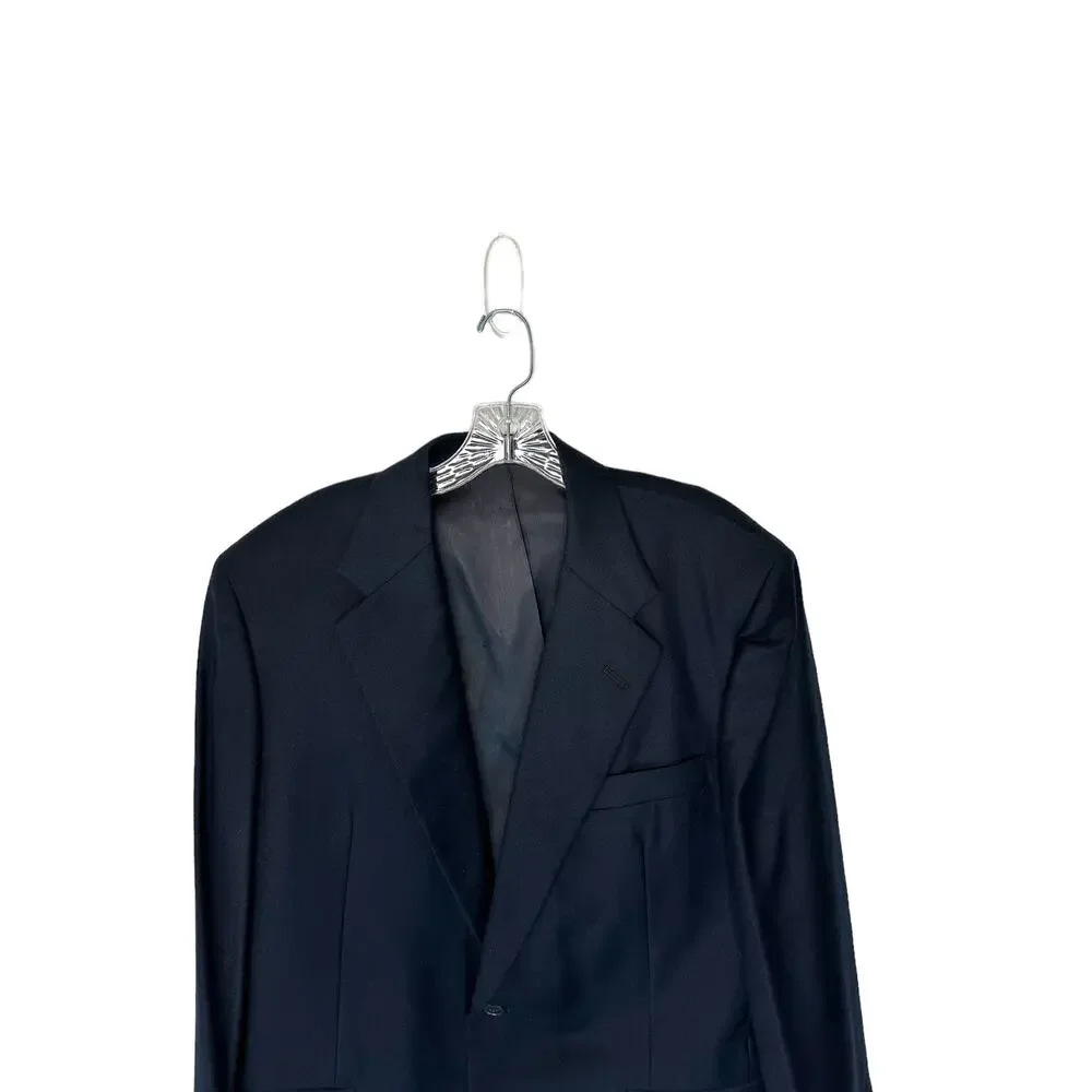 J.Crew Blazer Men's Vintage Navy Career Office Academia‎ Suit Jacket Size 40R