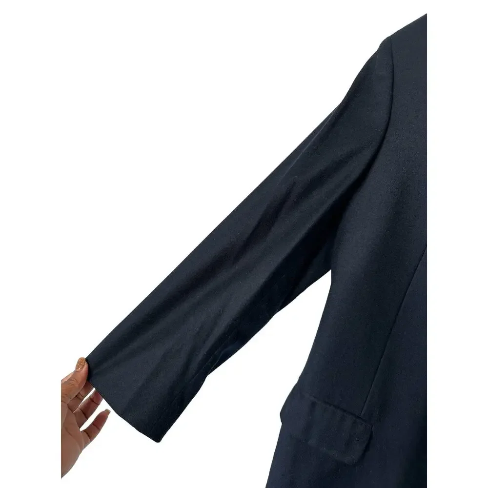 J.Crew Blazer Men's Vintage Navy Career Office Academia‎ Suit Jacket Size 40R
