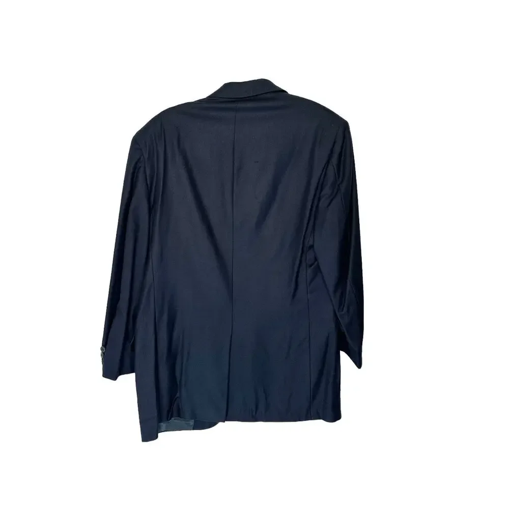 J.Crew Blazer Men's Vintage Navy Career Office Academia‎ Suit Jacket Size 40R