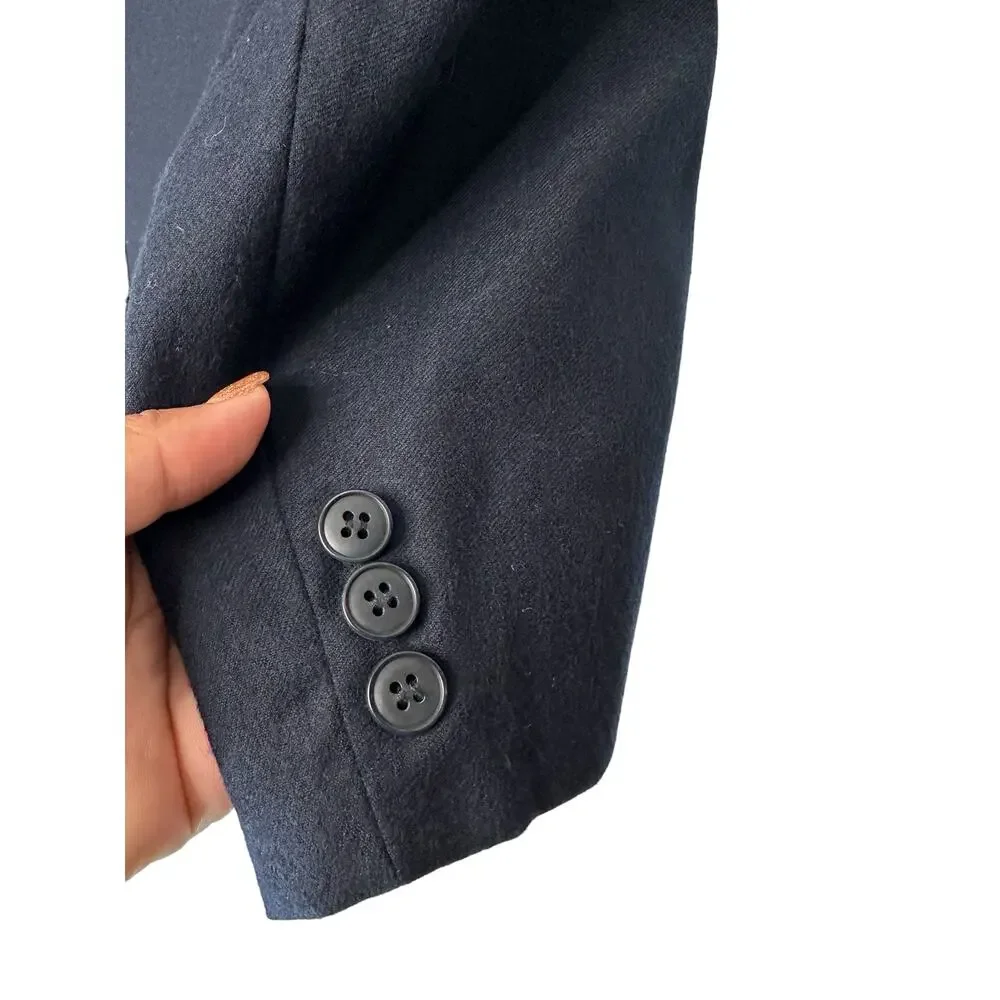 J.Crew Blazer Men's Vintage Navy Career Office Academia‎ Suit Jacket Size 40R