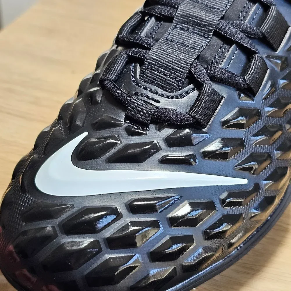 Nike Force Savage Pro 2 Football Cleats Shoes Men's 9 Black White New AH4000-002