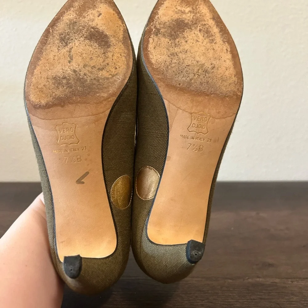 Vintage Paloma Polka Dot Heels