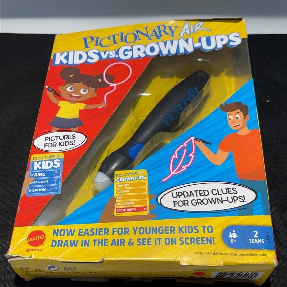 Mattel Pictionary Air Kids vs. Grown-Ups