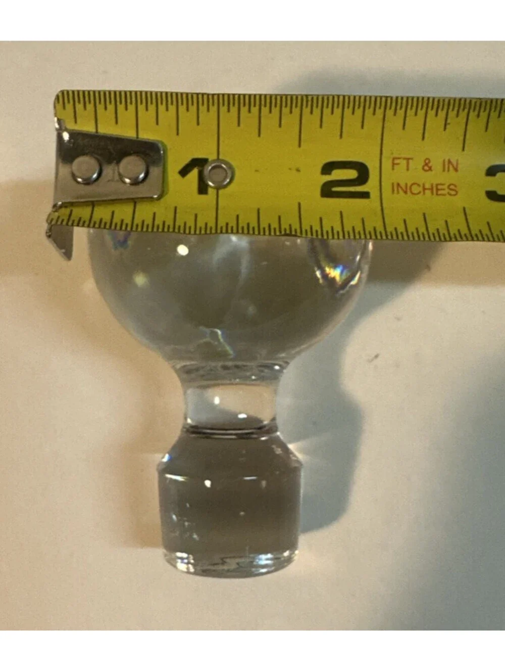 Wine / Whiskey Crystal replacement stopper approx 3