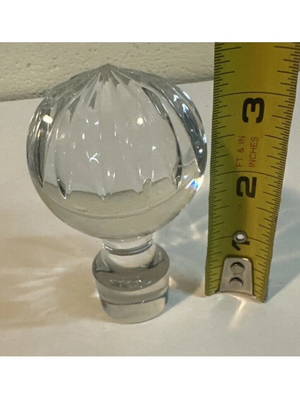 Wine / Whiskey Crystal replacement stopper approx 3
