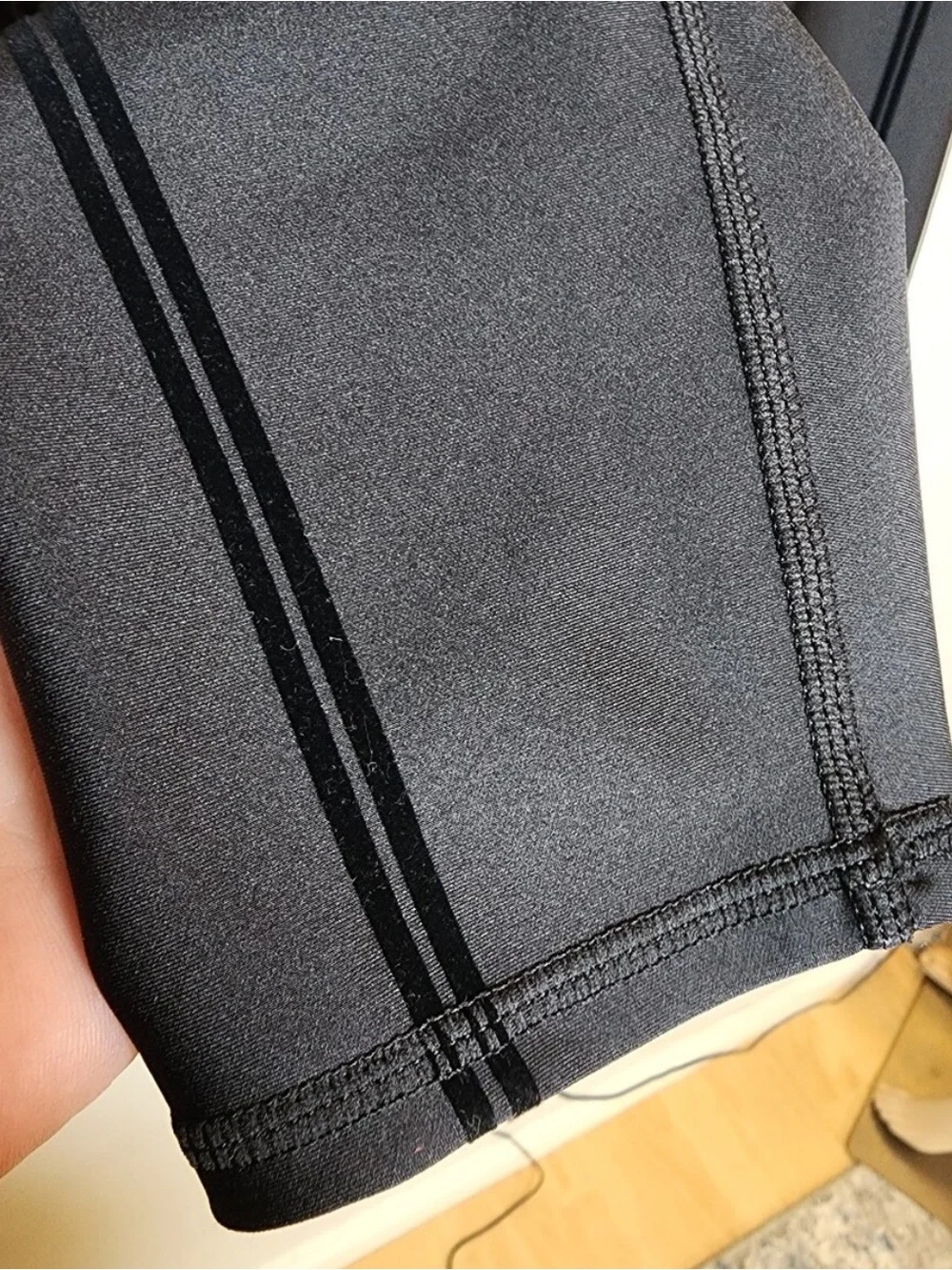 Alo Yoga Airlift High-Waist 7/8 Line Up Leggings Pants Black Women's Size Small