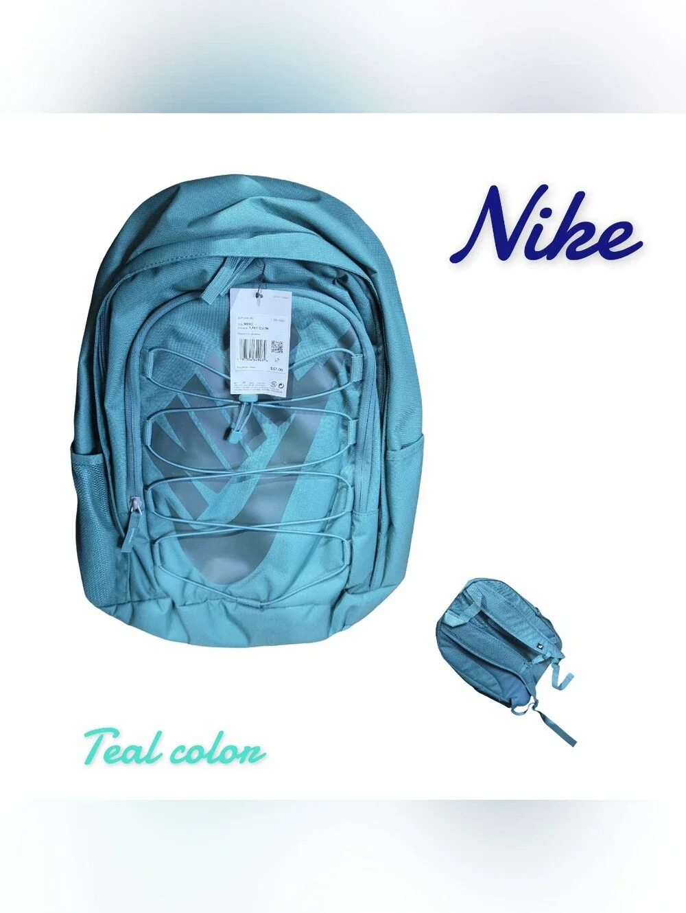 Nike Hayward Backpack Light Teal NEW