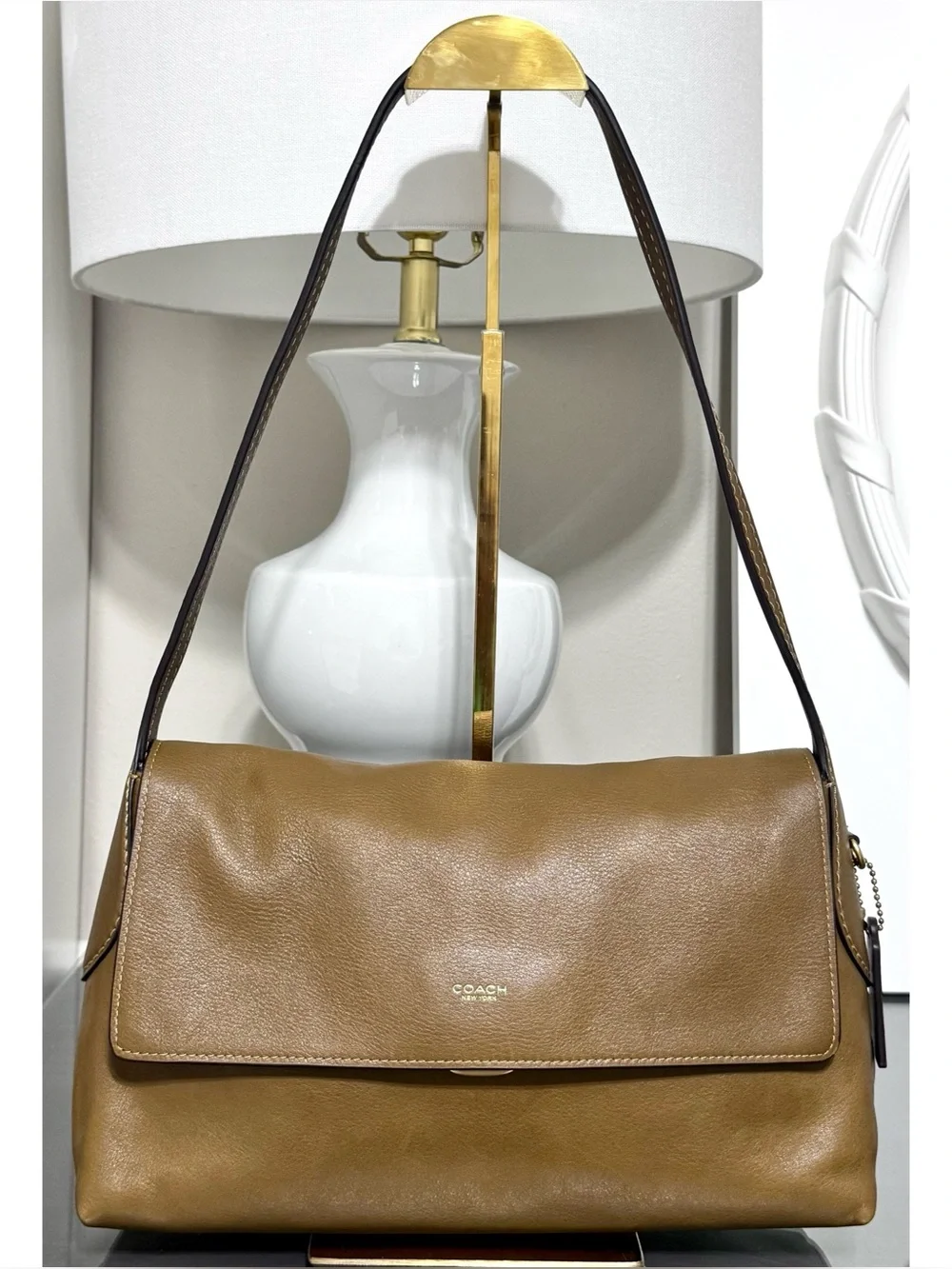 COACH Chelsea Shoulder Bag 30, MUTED OLIVE