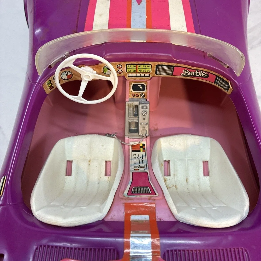 Vintage 1975 Barbie Star Purple Corvette