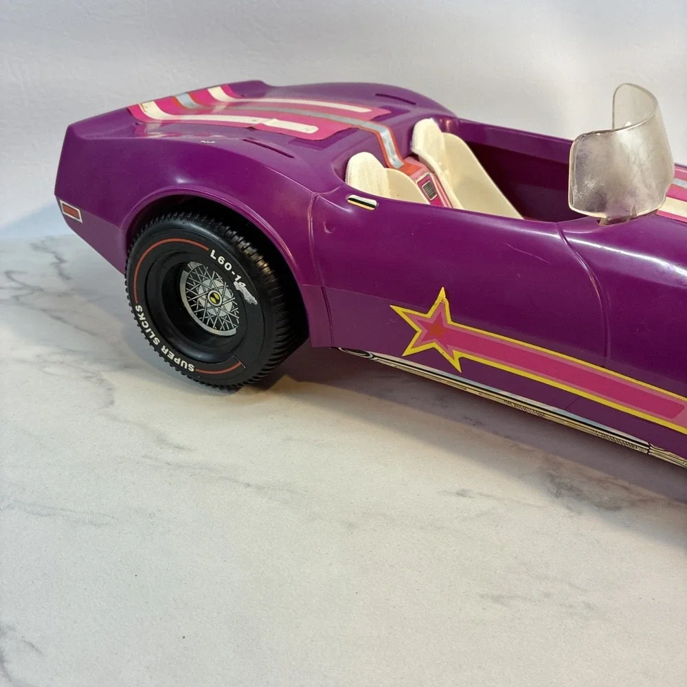 Vintage 1975 Barbie Star Purple Corvette