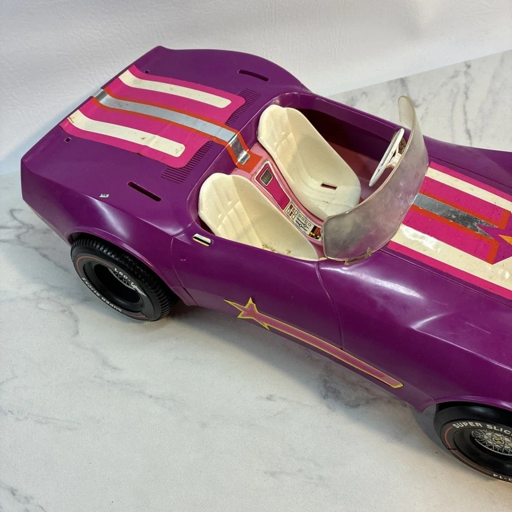 Vintage 1975 Barbie Star Purple Corvette