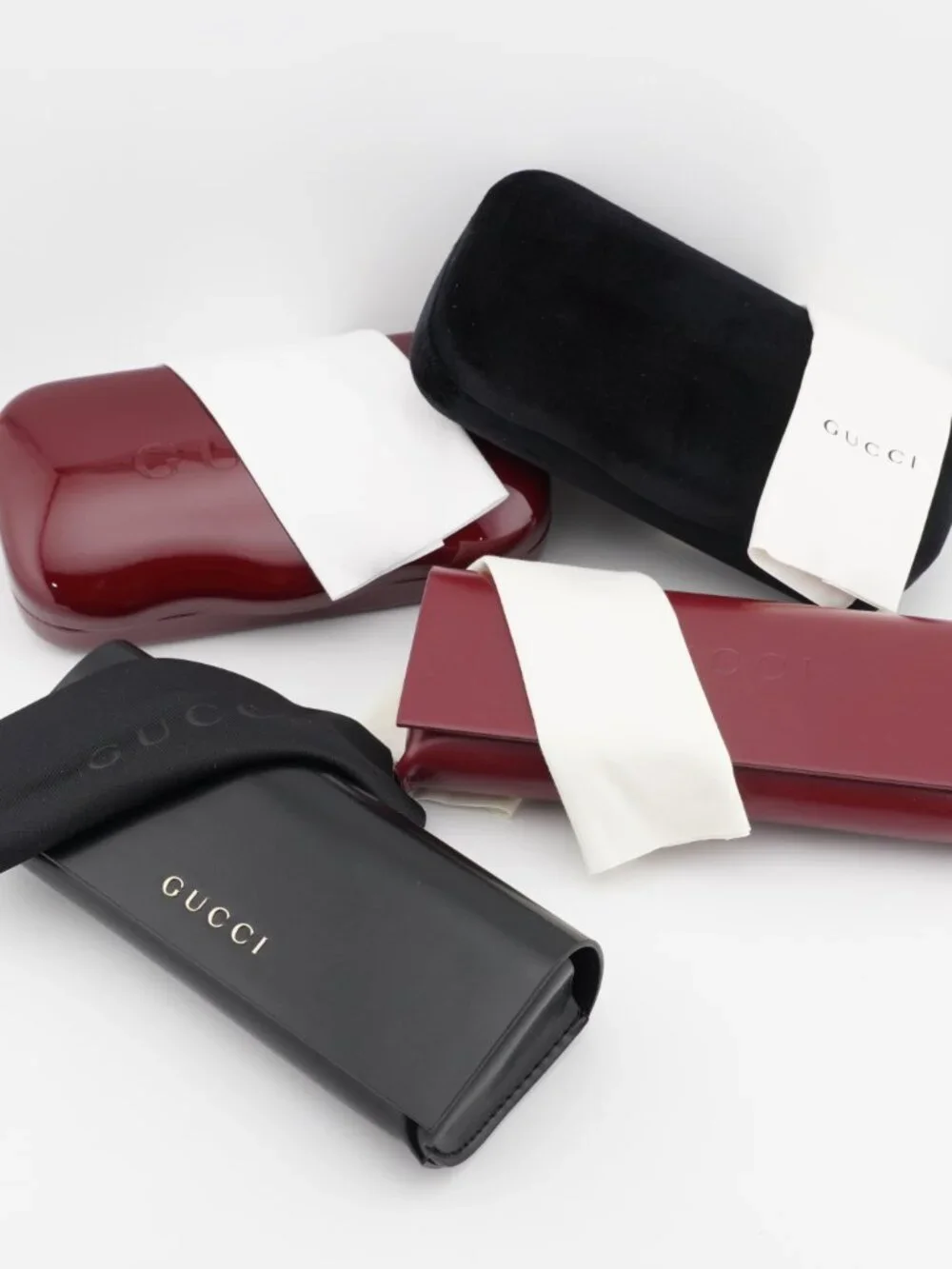 Gucci GG2028O 004 Square Eyeglasses - Crystal 50mm