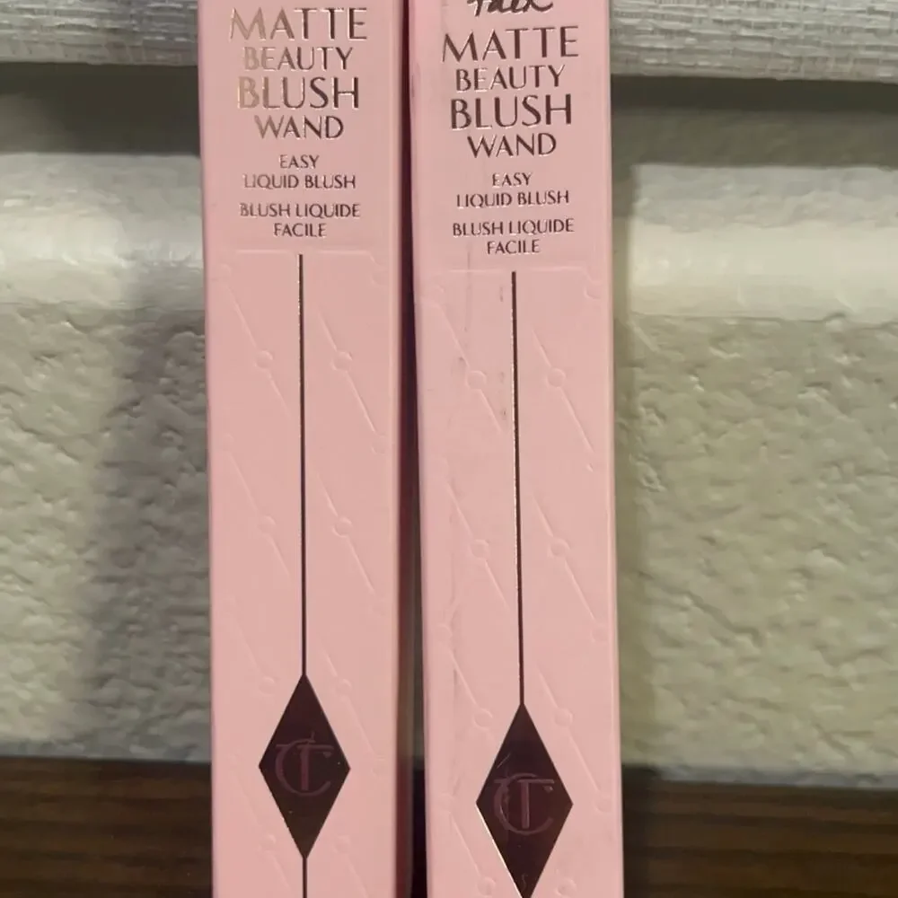 Charlotte Tilbury pillow talk blush wand pack of 2
