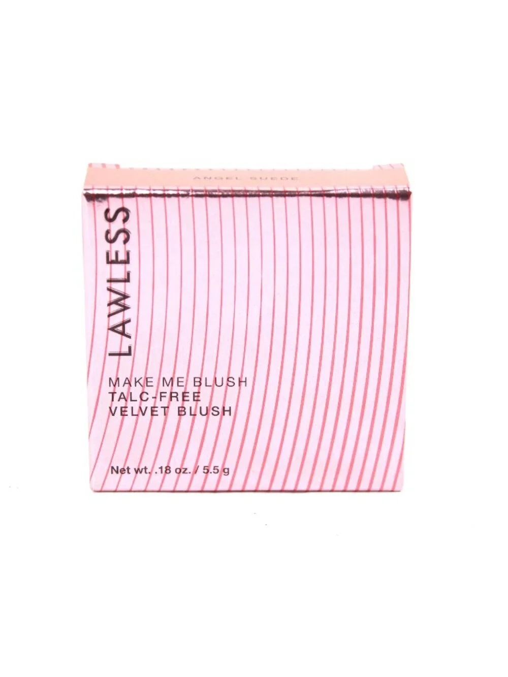 LAWLESS Make Me Blush Talc-Free Velvet Blush Single Shade ANGEL SUEDE 0.18oz NIB