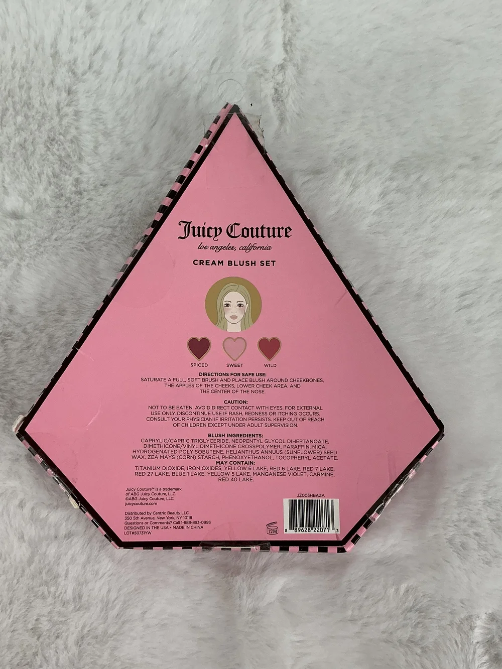 Juicy Couture Pink Cream Blush Set