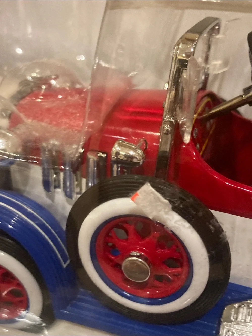 Kids Package Truck Pedal Car - Red & Blue