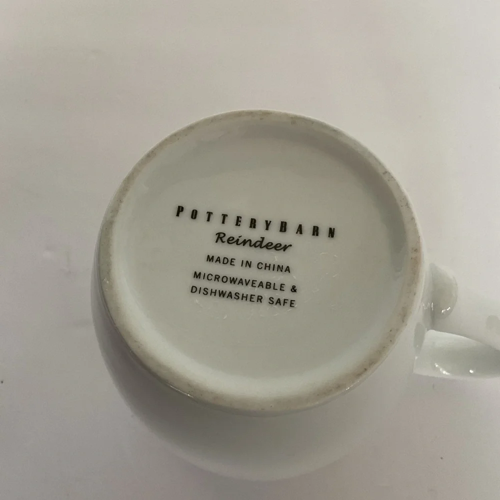 Pottery Barn Rudolph Mug