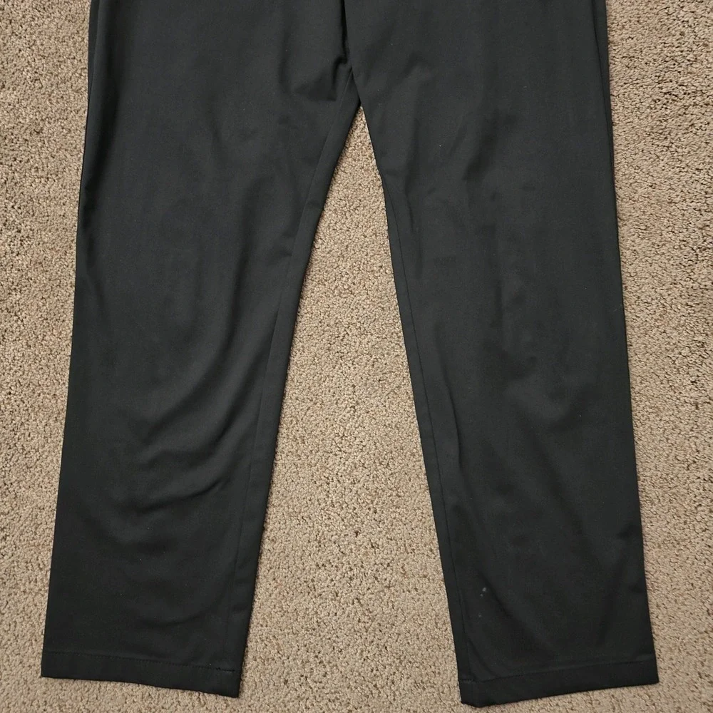 TWILLORY Mens Black Tailored‎ Fit Golf Dress Pants Performance Size 34x30 Tag