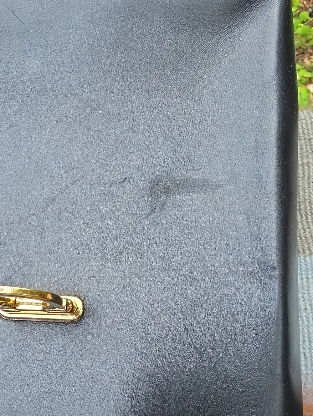 Vintage Ferragamo Leather Satchel Circa Y2k