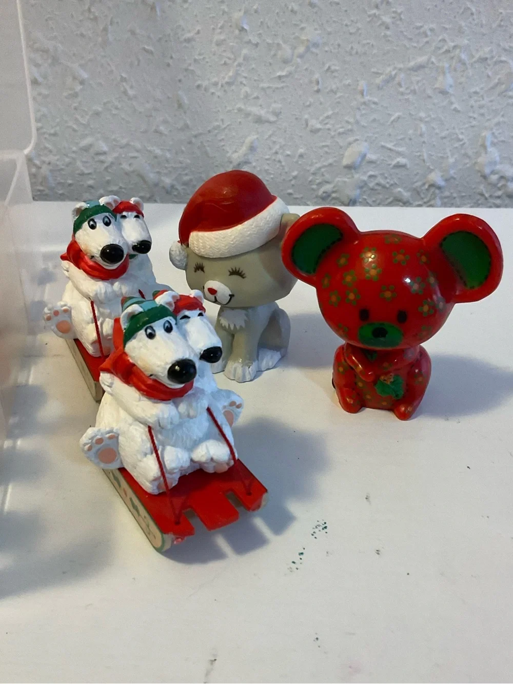Vintage Hallmark Merry Miniatures Huge Lot Of 33 Christmas Mouse