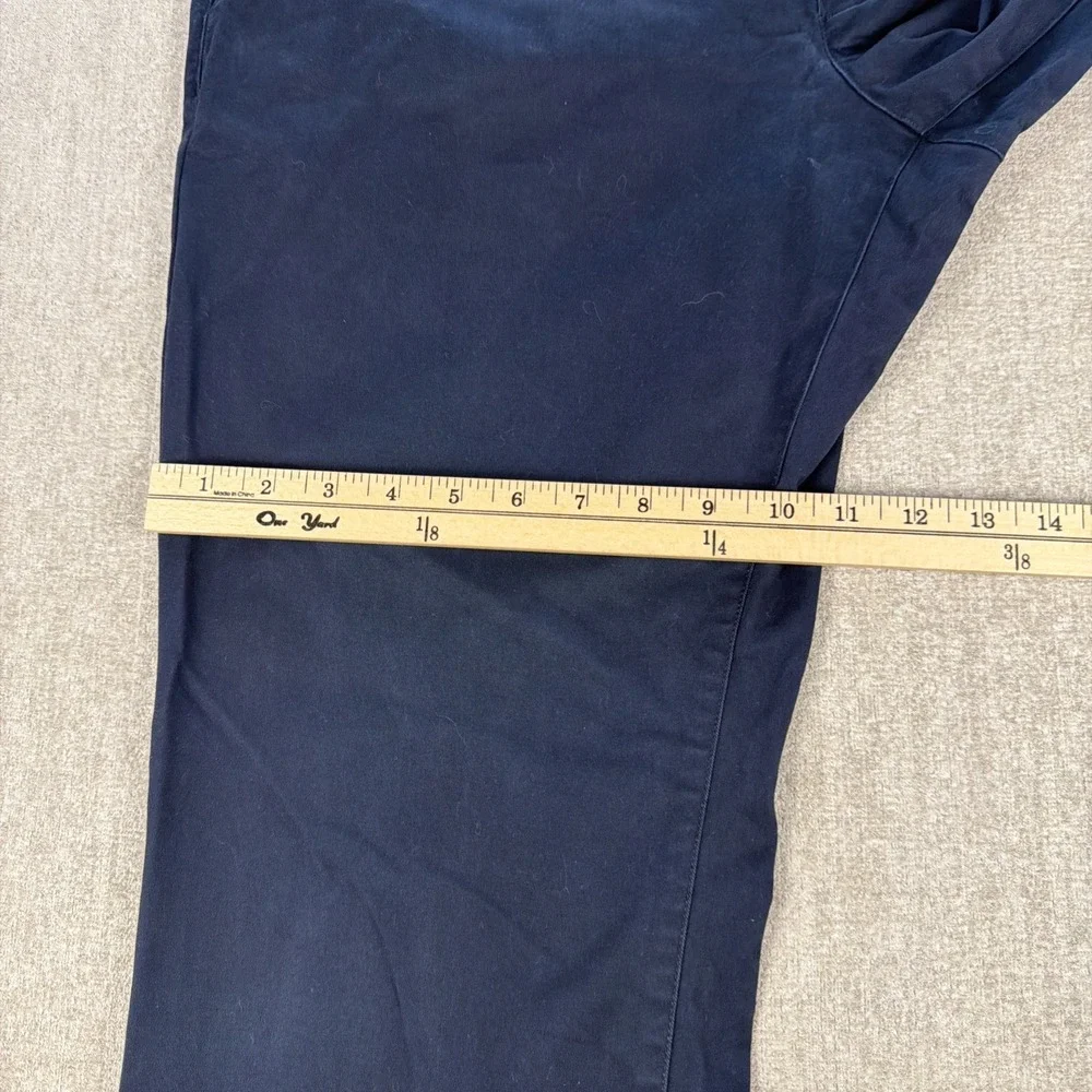 Untuckit‎ Pants Mens 36X32 Blue Cotton Twill Relaxed Fit Chinos St Clair