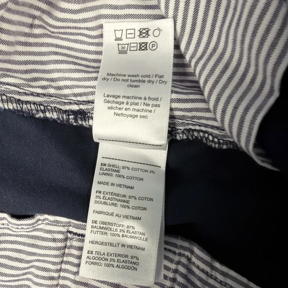Untuckit‎ Pants Mens 36X32 Blue Cotton Twill Relaxed Fit Chinos St Clair