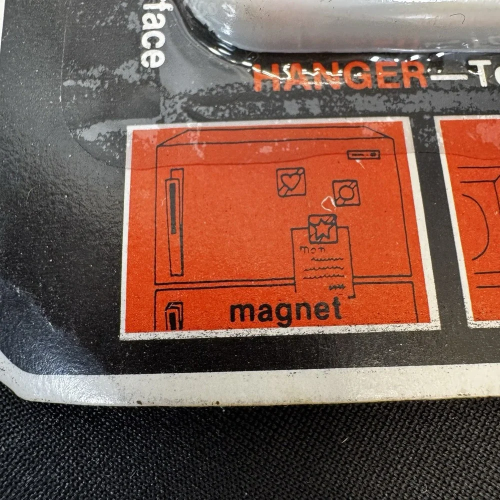 VTG Mag-Neato 3-Way‎ MAGNETIC PICTURE FRAMES Plastic Circle Rainbow Design NIP