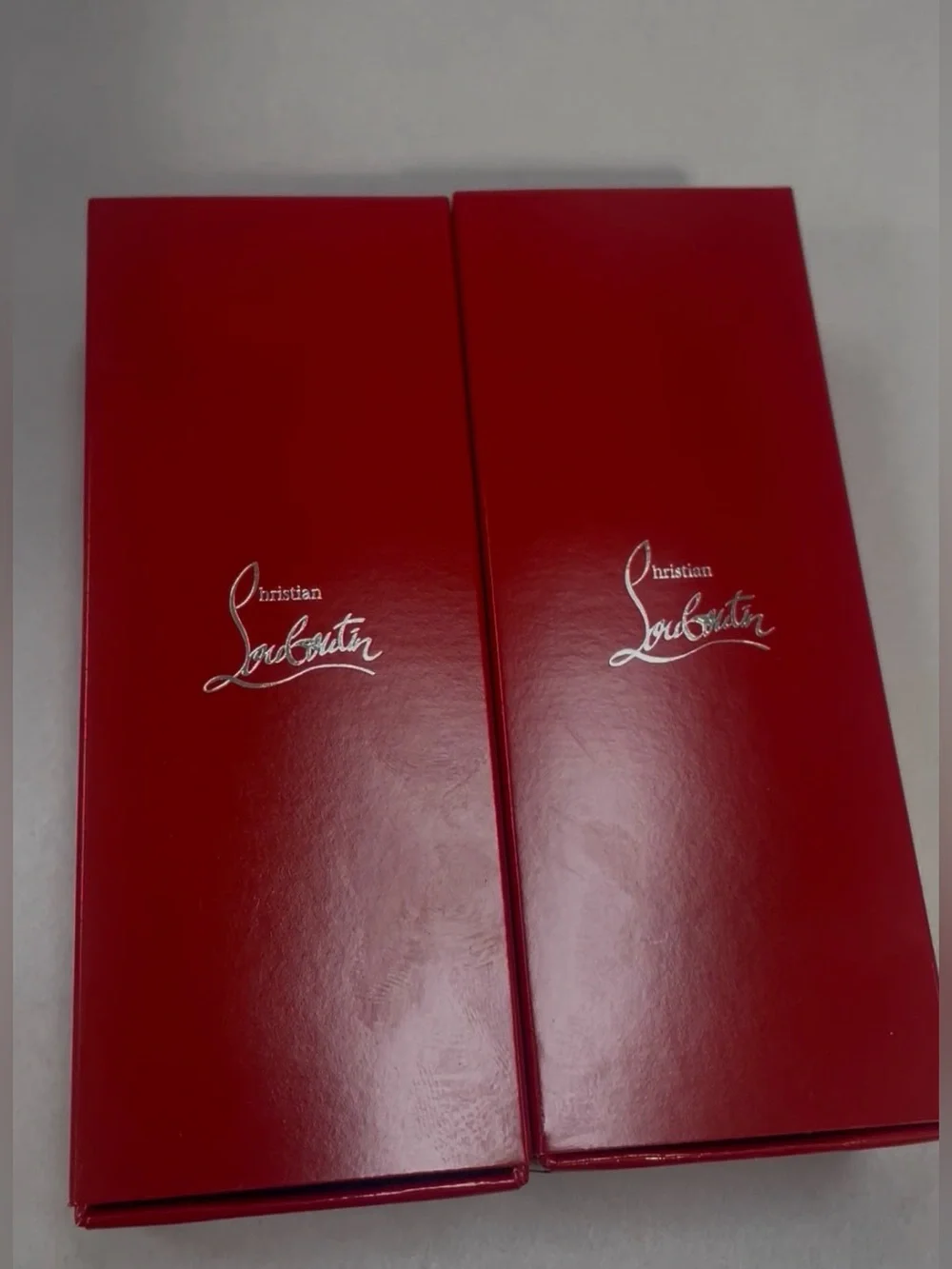Christian Louboutin Velvet Matte Lipstick - Red Dramadouce 005M (Boxed) Set of 2