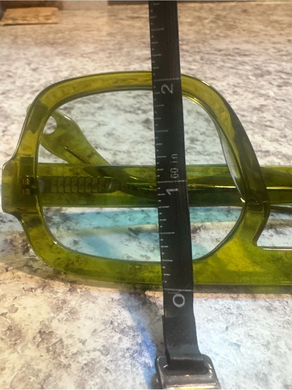 Elisa Johnson Jane Sunglasses in Olive Green