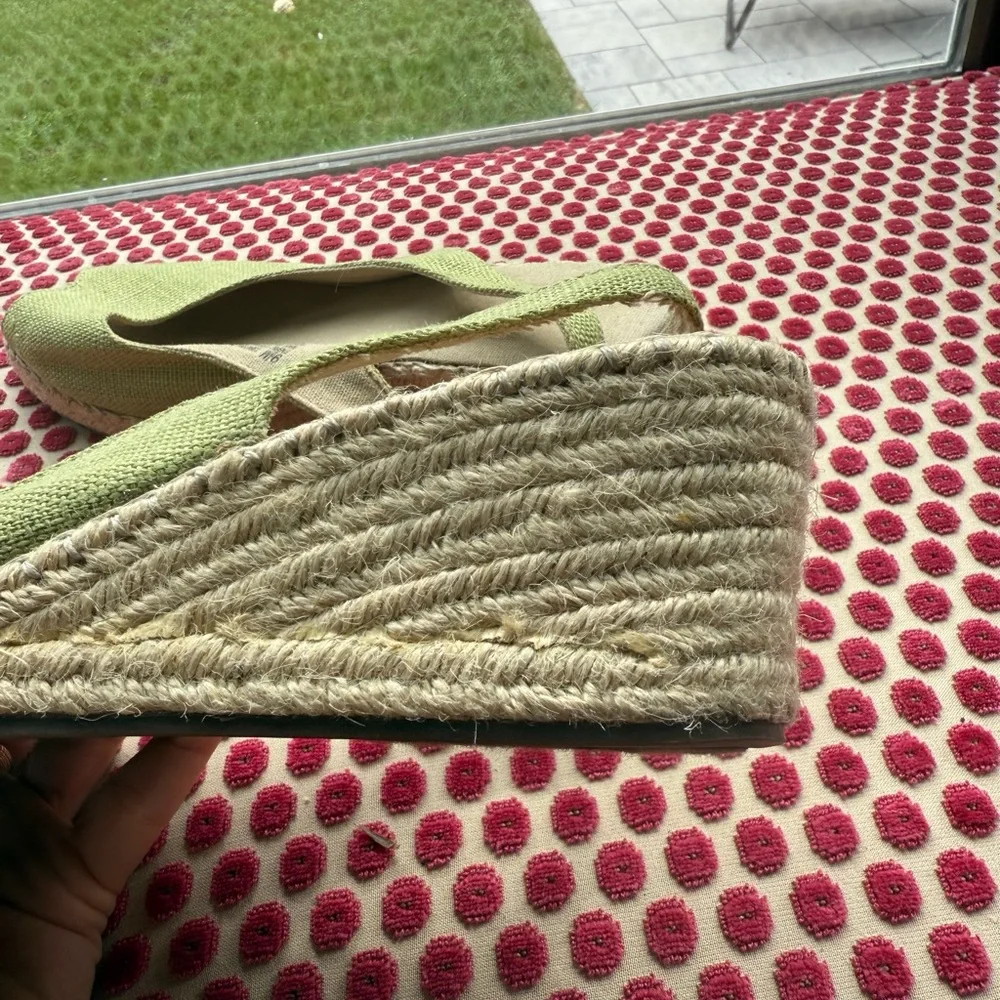 Naturalizer Peep Toe Espadrille Wedges
