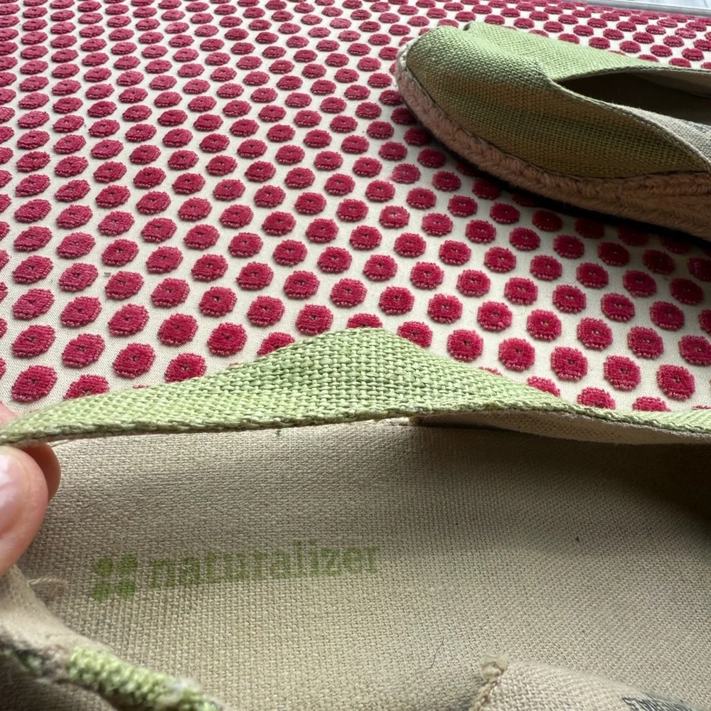 Naturalizer Peep Toe Espadrille Wedges