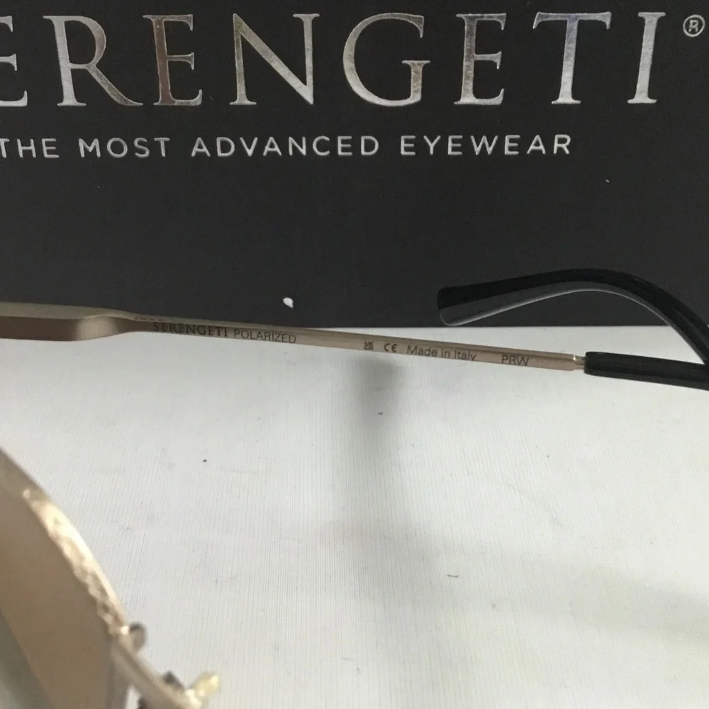 Serengeti Haywood Men Polarized Pilot Style.